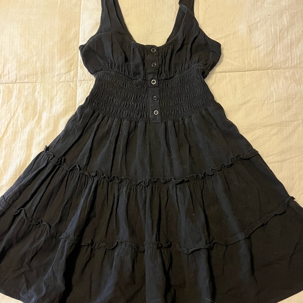 Black summer dress